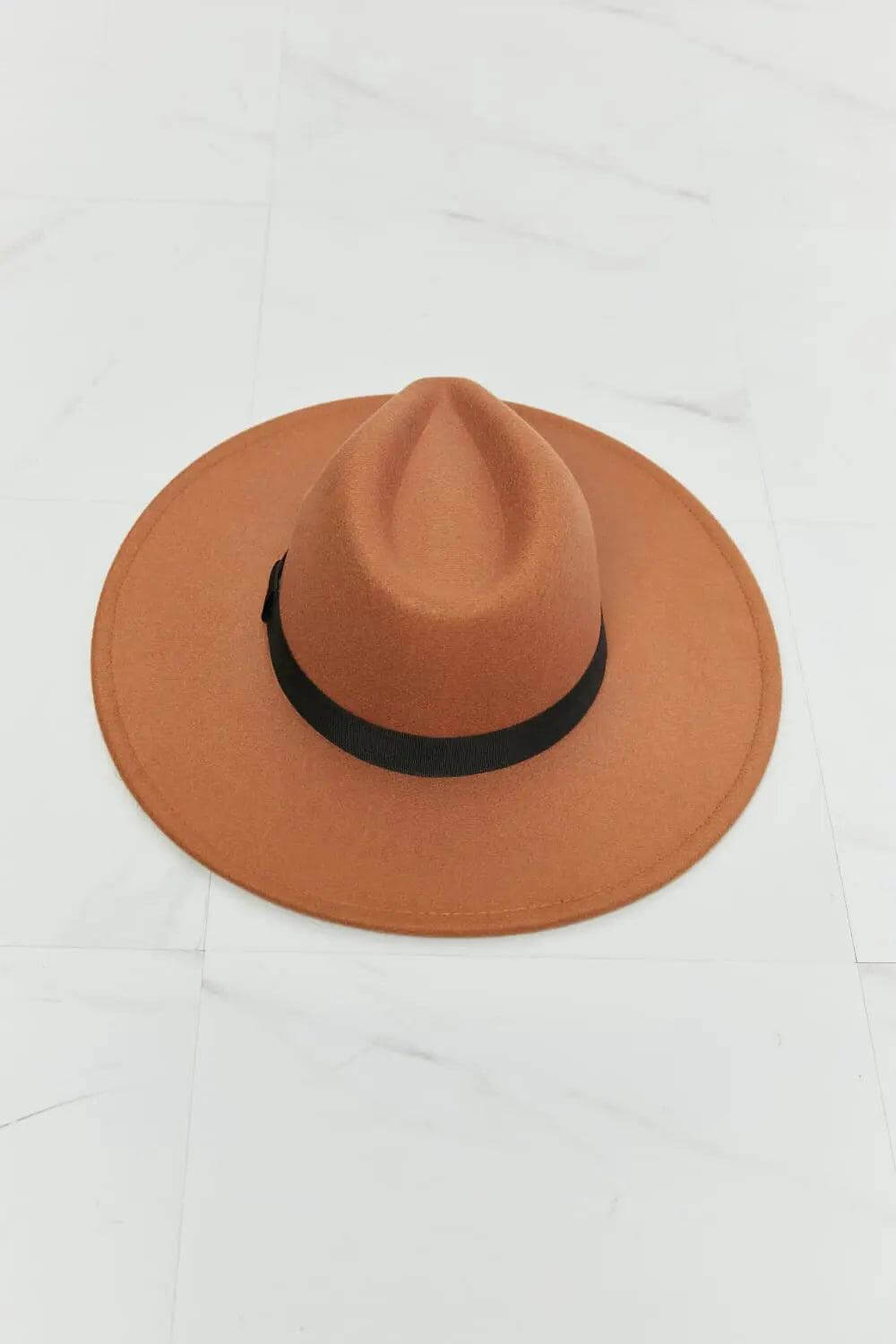 Fame Enjoy The Simple Things Fedora Hat - M. Burks Pretty Boutique LLC.shop